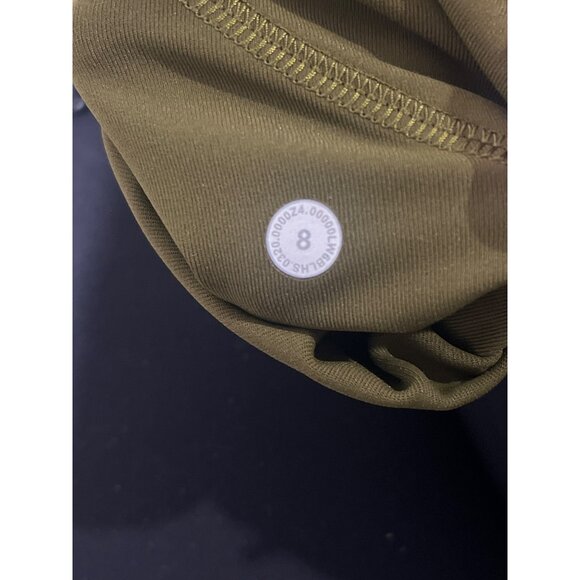 Lululemon Swift Speed High-Rise Crop 21" W6BLHS Luxtreme Moss Green - Picture 6 of 11